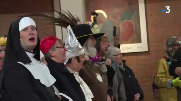 Coudekerque-Branche : une première messe costumée pour le carnaval