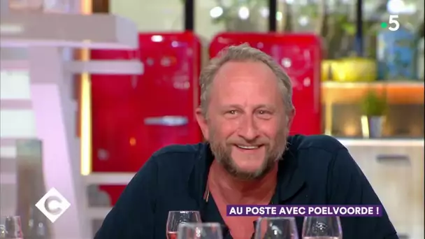 Benoît Poelvoorde au dîner de C à Vous - 29/06/2018