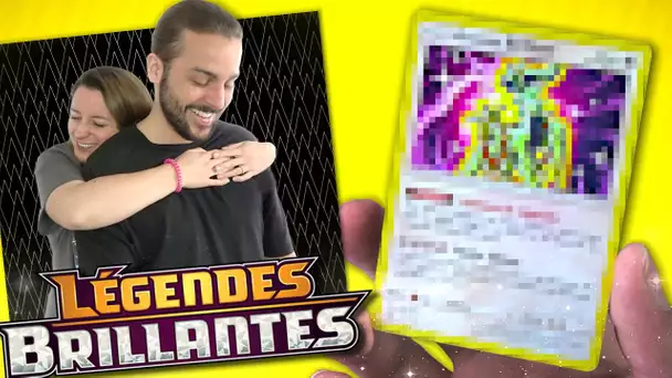 ON PACK UNE CARTE POKEMON SHINY ULTRA RARE DE LEGENDES BRILLANTES ! OUVERTURE CARTE POKEMON