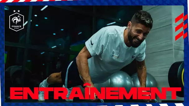 Séance en salle pour les Bleus I FFF 2022