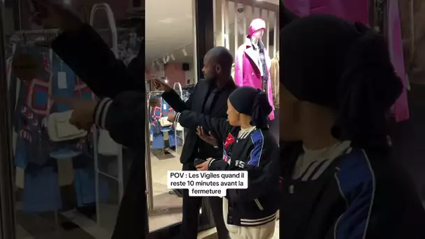 Le Vigile de magasin