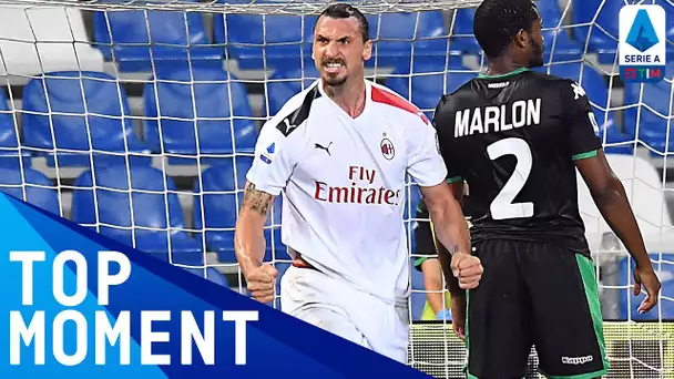 Ibra rolling back the years with a first-half brace | Sassuolo 1-2 Milan | Top Moment | Serie A TIM