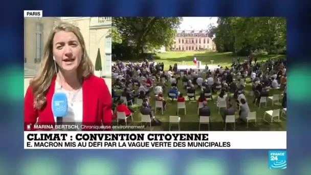 Convention citoyenne pour le climat : le triomphe des Verts aux municipales met Macron au défi