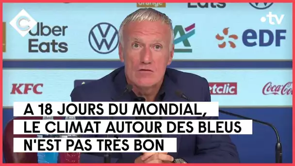 À 18 jours du mondial, une équipe de France mal en point ! - La Story - C à Vous - 02/11/2022