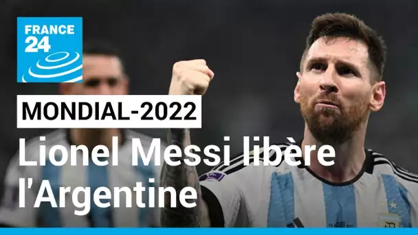 Mondial-2022 : Lionel Messi libère l'Argentine face au Mexique (2-0) • FRANCE 24