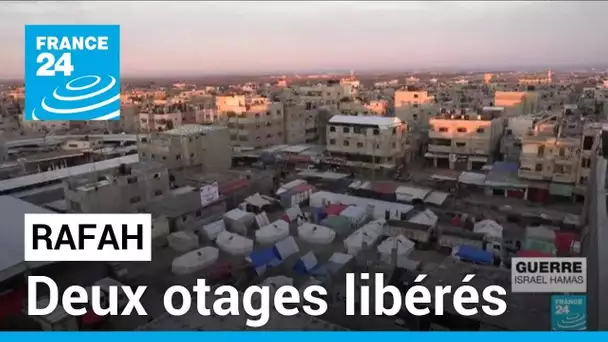 Deux otages libérés dans une opération israélienne nocturne à Rafah • FRANCE 24