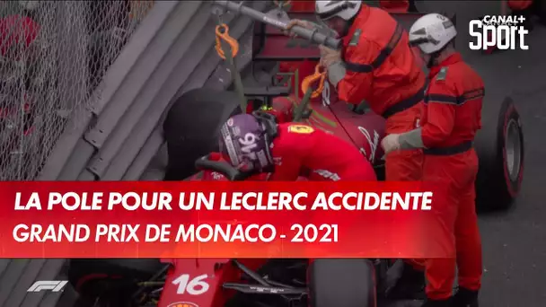 La pole pour Charles Leclerc malgré un gros crash