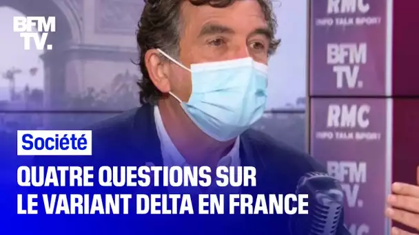 Quatre questions sur le variant Delta en France