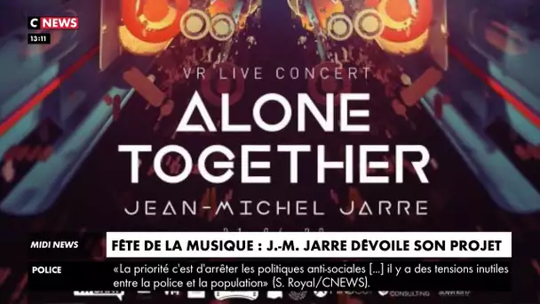 Fête de la musique : Jean-Michel Jarre dévoile son projet pour le 21 juin