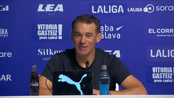 Rueda de prensa Deportivo Alavés vs Real Betis