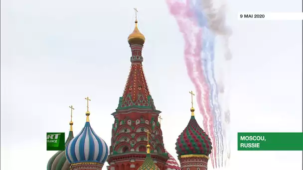 Jour de la Victoire : fumée tricolore dans le ciel de Moscou
