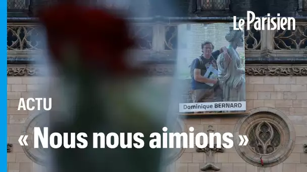 « Nous nous aimions » : à Arras, le dernier hommage à Dominique Bernard