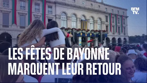 Les fêtes de Bayonne font leur retour après deux ans d'absence