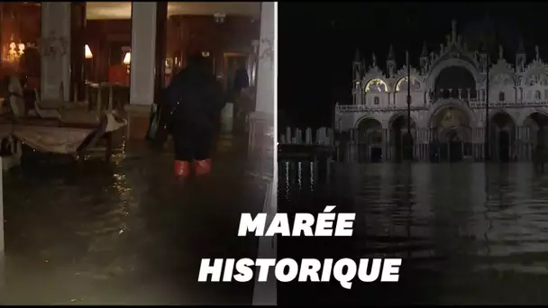 Les images de la marée historique qui a submergé Venise