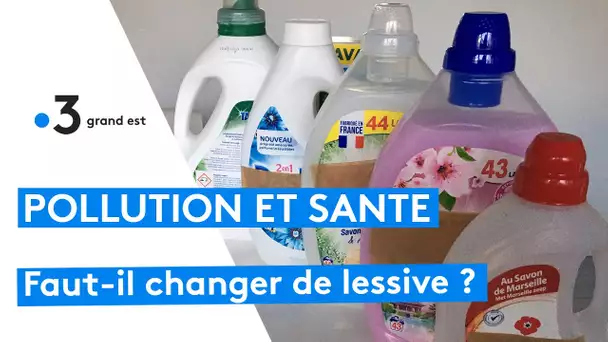 Que contiennent nos lessives et faut-il en changer ?