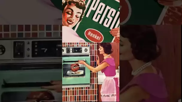 Les femmes à la conquête de la cuisine 🍽️ #histoire #50s