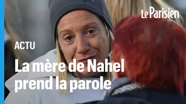 «Ce policier a enlevé deux vies» : la maman de Nahel prend la parole devant 900 personnes à Nanterre
