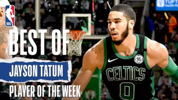 Jayson Tatum | Eastern Conference Player Of The Week