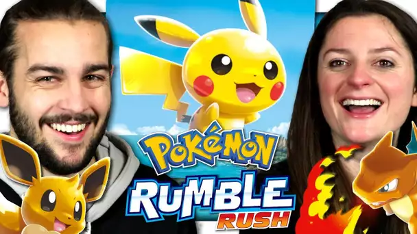COMBAT DE POKEMON ! | POKEMON RUMBLE RUSH FR