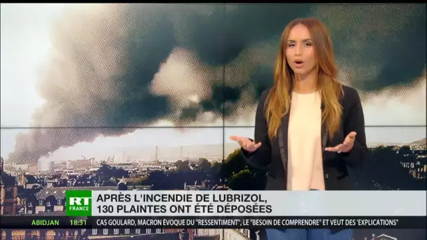 Rouen : après l'incendie de Lubrizol, 130 plaintes ont été déposées