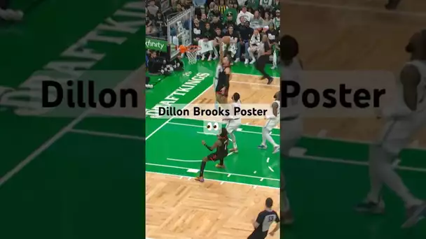Dillon Brooks With The EMPHATIC SLAM! 😤| #Shorts