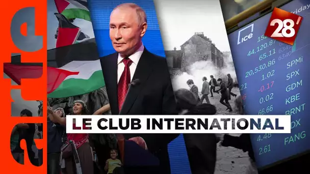Reconnaissance de l’État palestinien, FED, Intervision… : Le Club international | 28 minutes | ARTE