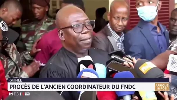 Guinée : Procès de l´ancien coordinateur du FNDC