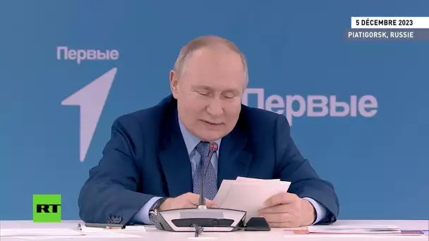 Vladimir Poutine sur l'année 2024 : « L'année de la famille »