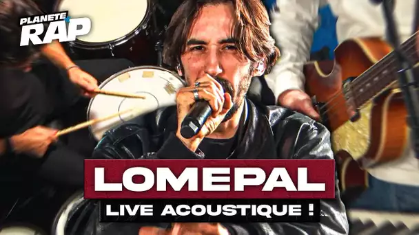 LOMEPAL FAIT UN CONCERT DANS LE STUDIO ! #PlanèteRap