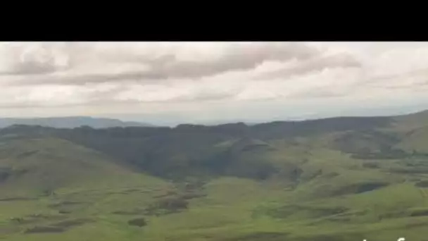 Swaziland : paysage montagneux
