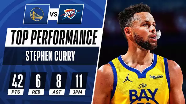 Steph Curry with Another HISTORIC Performance Posting 42 PTS & 10 TPM! 🔥