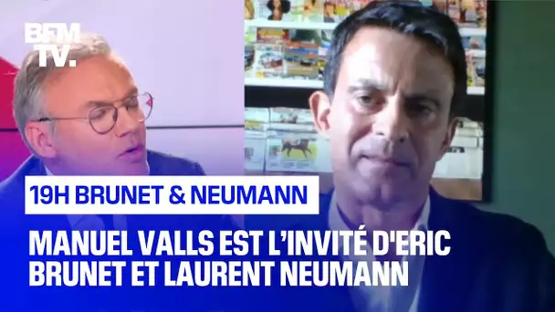 Manuel Valls face à Éric Brunet et Laurent Neumann - 19/06