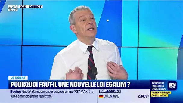 Nicolas Doze face à Jean-Marc Daniel : Pourquoi faut-il une nouvelle loi Egalim ?