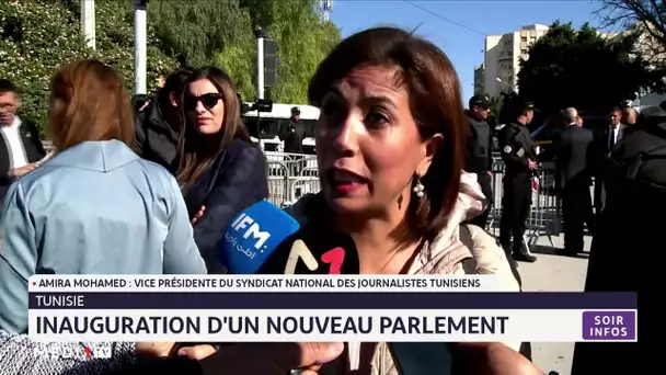 Inauguration d'un nouveau Parlement en Tunisie