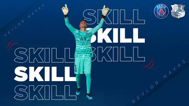 SKILL / GESTE TECHNIQUE : KEYLOR NAVAS - PARIS SAINT-GERMAIN vs AMIENS