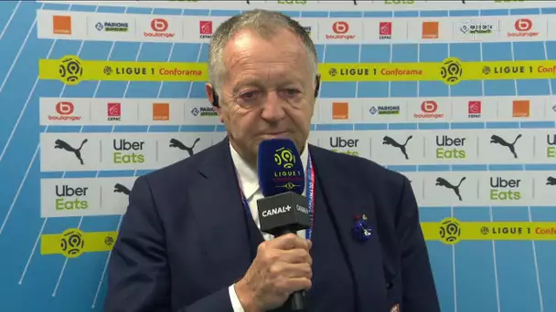 La réaction de Jean-Michel Aulas après l'Olympico