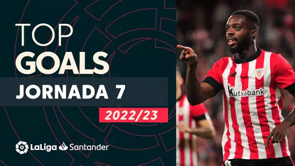 Todos los goles de la jornada 7 de LaLiga Santander 2022/2023