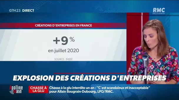 Explosion des créations d'entreprises