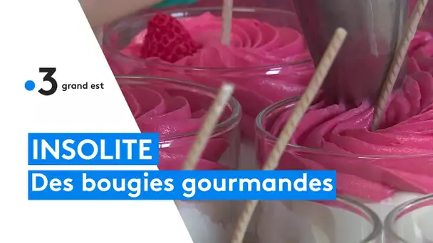 Reconversion : elle crée des bougies insolites et gourmandes