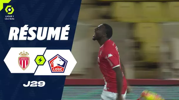 AS MONACO - LOSC LILLE (1 - 0) - Résumé - (ASM - LOSC) / 2023-2024