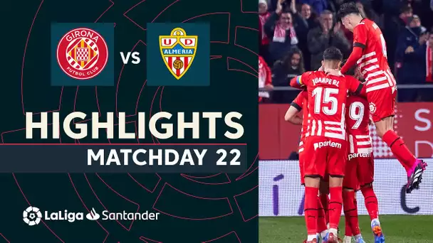 Resumen de Girona FC vs UD Almería (6-2)