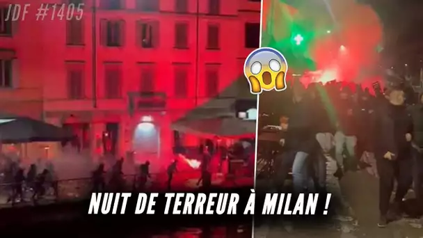 MILAN-PSG : nuit de terreur pour les supporters parisiens ! Inter : PAVARD gravement blessé...