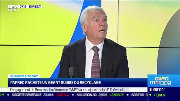 Jean-Luc Petithuguenin (Paprec International) : Paprec rachète un géant suisse du recyclage