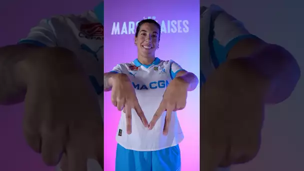 𝐌𝐚𝐫𝐭𝐚 𝐂𝐚𝐫𝐫𝐨 est Marseillaise ! 🔵⚪️️ #womensfootball #marseille #mercato