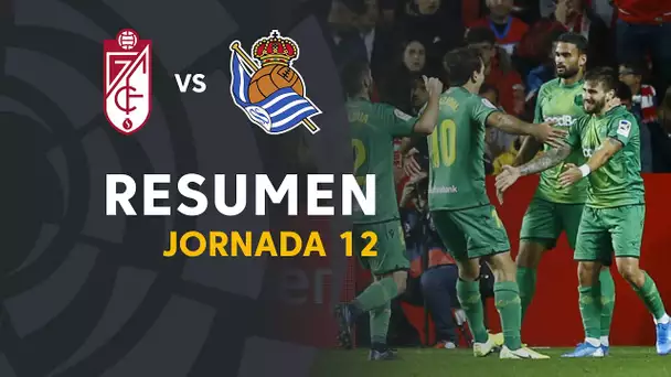 Resumen de Granada CF vs Real Sociedad (1-2)