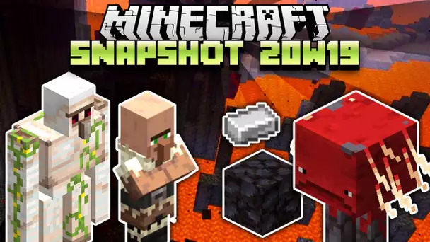 Minecraft Snapshot 20w19a - RIP usines mobs minimaliste :( & modifs usines à fer ?