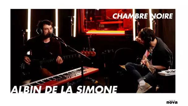 ALBIN DE LA SIMONE en live chez Radio Nova | Chambre Noire