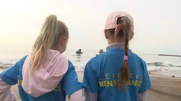 Hérault : A Palavas les Flots des réfugiés ukrainiens tentent d'oublier la guerre face à la mer