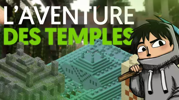 Minecraft : On visite des Temples en RTX | (Brisage de nuque oblige)