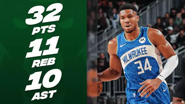 Giannis Antetokounmpo Does It ALL In TRIPLE-DOUBLE Performance! 👏 | December 2, 2023